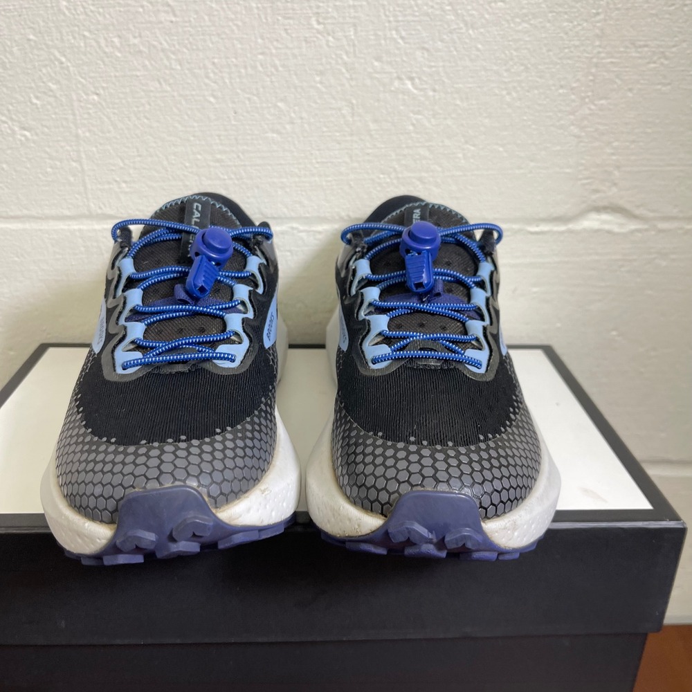 Brooks Caldera 6 1203661B082 Black Blue Running Shoes Sneakers Women's 8.5 B - Picture 3 of 14